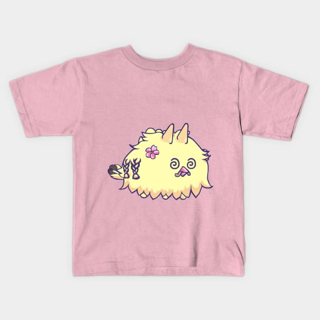 Flower Axie Kids T-Shirt by Philippians413